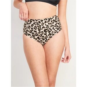 Old Navy High-Rise Classic Bikini Swim Bottom NWT LARGE